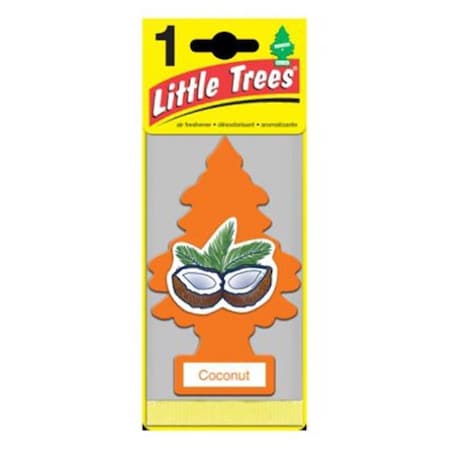 Car Freshner Car Freshner U1P-10317 Coconut Little Tree Air Freshener; Pack Of 24 787855